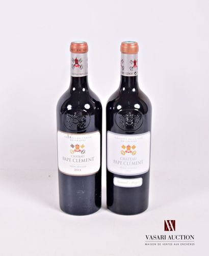 2 Bouteilles	Château PAPE CLÉMENT	Graves...