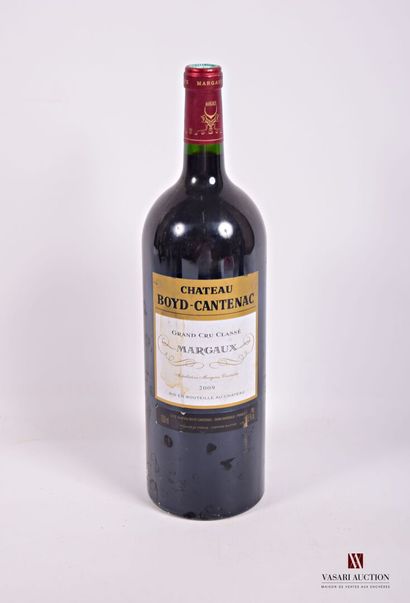 1 Magnum	Château BOYD CANTENAC	Margaux GCC	2009

	Et....