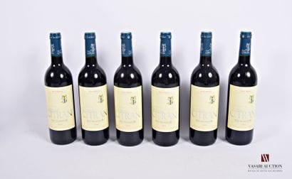 6 Bouteilles	Château CITRAN	Haut Médoc CBS	2004

	Et....