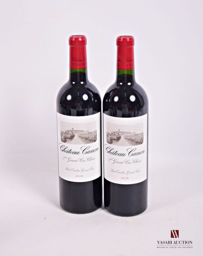 2 Bottles Château CANON St Emilion 1er GCC...