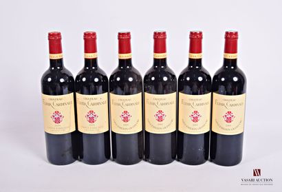 6 Bottles Château FLEUR CARDINALE St Emilion...