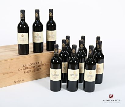 12 bouteilles	LA ROSERAIE DE GRUAUD LAROSE	St...