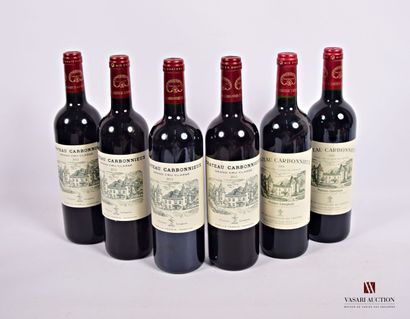 6 Bouteilles	Château CARBONNIEUX	Graves GCC	

	4...
