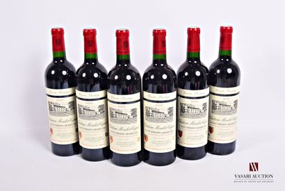 6 Bottles Château MONLOT CAPET St Emilion...