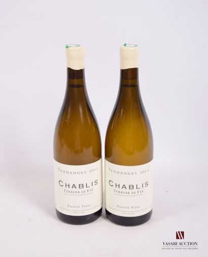2 Bouteilles	CHABLIS Terroir de Fyé mise...