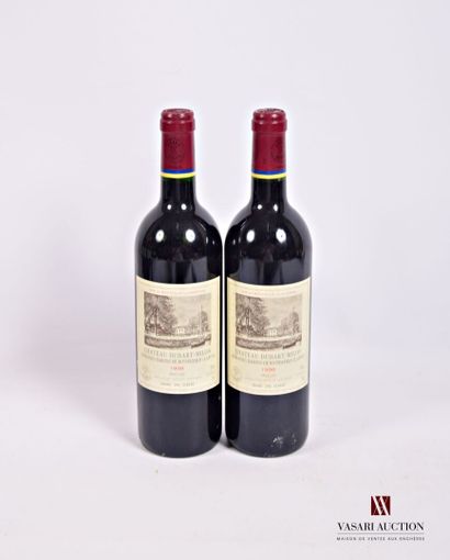 2 Bouteilles	Château DUHART MILON	Pauillac...
