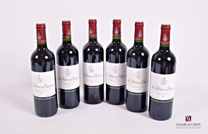 6 Bottles LA SIRÈNE DE GISCOURS Margaux 2009

	Et:...