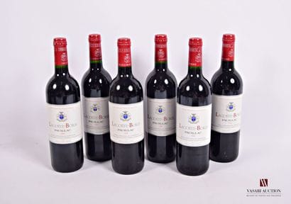 6 Bouteilles	Château LACOSTE BORIE	Pauillac...
