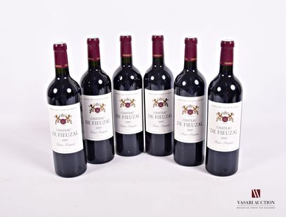 6 Bouteilles	Château de FIEUZAL	Graves GCC	2009

	Présentation...