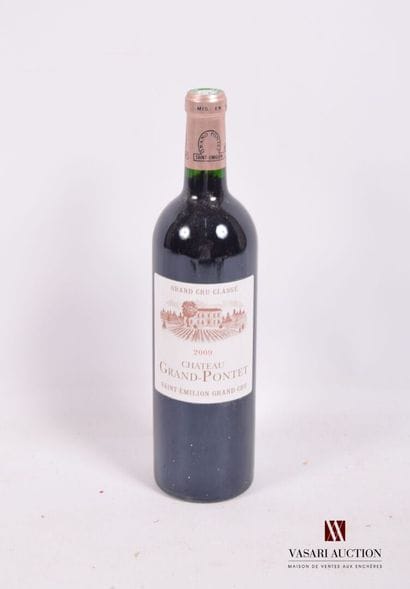 1 Bottle Château GRAND PONTET St Emilion...