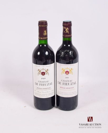 2 Bouteilles	Château de FIEUZAL	Graves GCC	

	1...