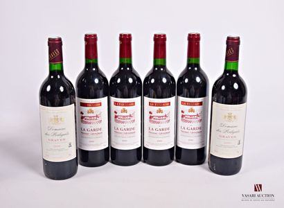 Lot of 6 bottles including :

4 Bottles LA...