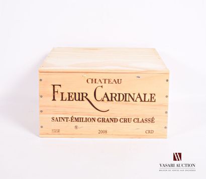 6 Bottles Château FLEUR CARDINALE St Emilion...