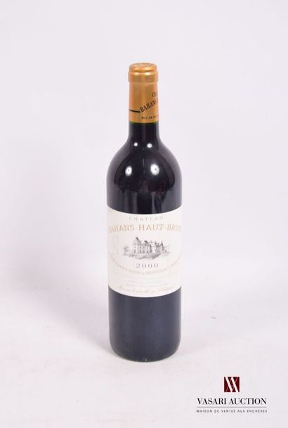1 Bouteille	Château BAHANS HAUT BRION	Pessac...