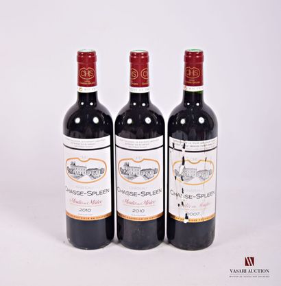 3 Bouteilles	Château CHASSE SPLEEN	Moulis	

	2...
