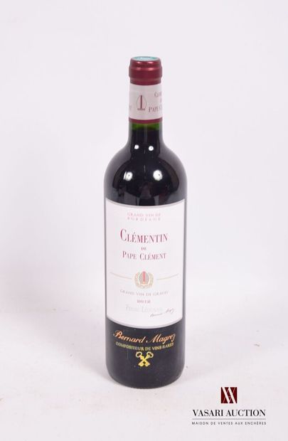1 Bouteille	CLÉMENTIN DE PAPE CLÉMENT	Pessac...