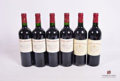 6 Bouteilles	L'ESPRIT DE CHEVALIER	Graves	

	4...