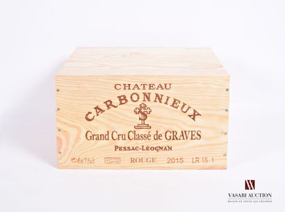 6 Bouteilles	Château CARBONNIEUX	Graves GCC	2015

	CBO...