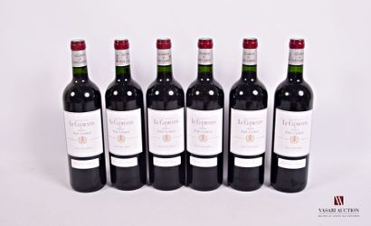 6 Bouteilles	LE CLÉMENTIN du Ch. PAPE CLÉMENT	Pessac...