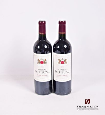 2 Bouteilles	Château de FIEUZAL	Graves GCC	2006

	Et.:...
