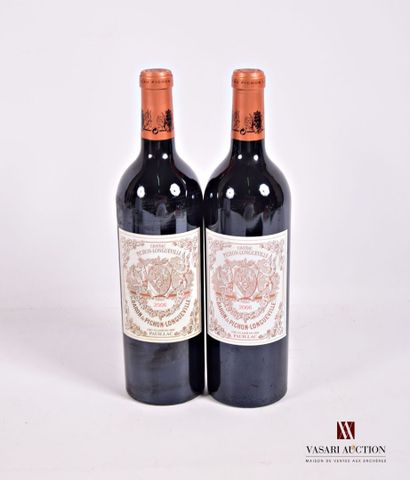 2 Bouteilles	Château PICHON LONGUEVILLE	Pauillac...