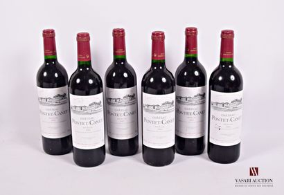 6 Bouteilles	Château PONTET CANET	Pauillac...