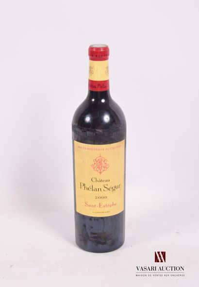 1 Bottle Château PHÉLAN SÉGUR St Estèphe...