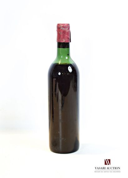 1 bottle Château PALMER Margaux GCC 1964

	Without...