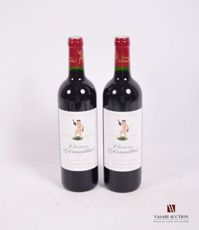 2 Bouteilles	Château d'ARMAILHAC	Pauillac...