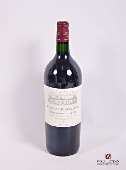 1 Magnum	Château FOMBRAUGE	St Emilion GCC	1998

	Et....