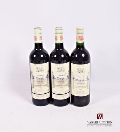 3 Bouteilles	Château ROLLAN DE BY	Médoc CB	

	2...