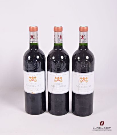 3 Bouteilles	Château PAPE CLÉMENT	Graves...