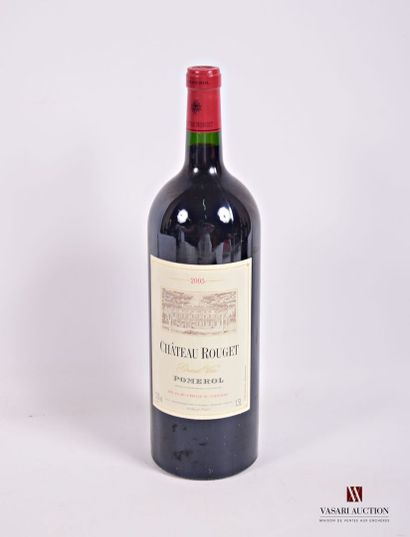 1 Magnum	Château ROUGET	Pomerol	2005

	Et....
