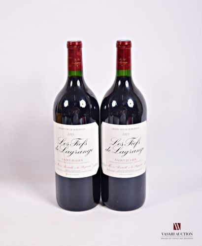 2 Magnums	LES FIEFS DE LAGRANGE	St Julien	2005

	Et.:...