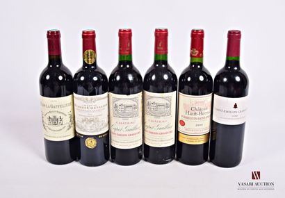Lot of 6 bottles including :

1 Bottle CLOS...