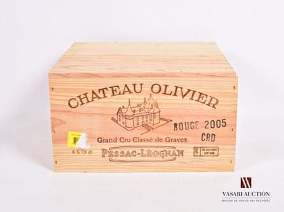 6 Bottles Château OLIVIER Graves GCC 2005

	CBO...