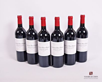 6 Bottles Château HAUT BAILLY Graves GCC...