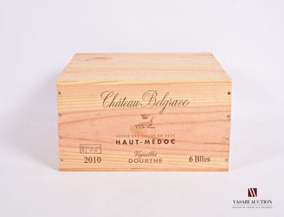 6 Bouteilles	Château BELGRAVE	Haut Médoc...