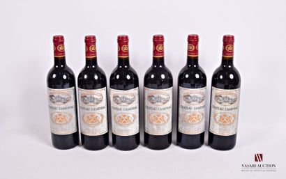 6 Bottles Château CAMENSAC Haut Médoc GCC...
