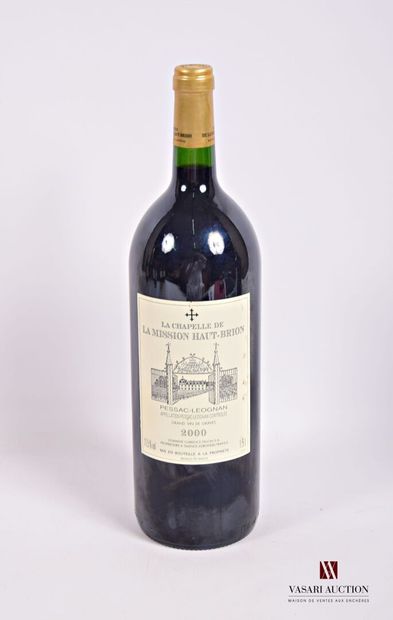 1 Magnum	LA CHAPELLE de LA MISSION Ht BRION	Graves	2000

	Et....