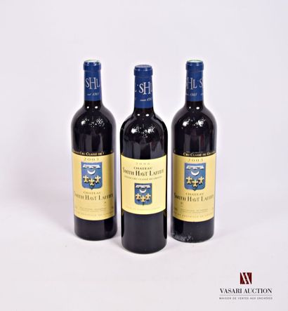 3 Bouteilles	Château SMITH HAUT LAFITTE	Graves...