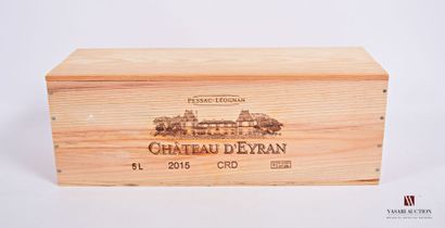 1 Jéro	Château d'EYRAN	Pessac Léognan	2015

(5...