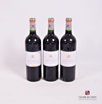 3 Bottles Château PAPE CLÉMENT Graves GCC...