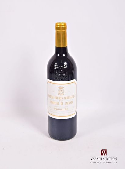 1 Bouteille	Château PICHON LALANDE	Pauillac...