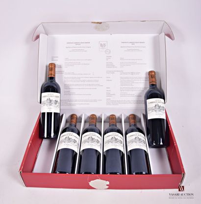 6 Bouteilles	Château LARRIVET HAUT BRION	Pessac...