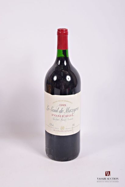 1 Magnum	LE SEUIL DE MAZEYRES	Pomerol	1999

	Et....