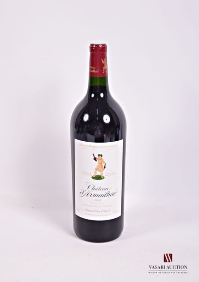 1 Magnum	Château d'ARMAILHAC	Pauillac GCC	2010

	Présentation...