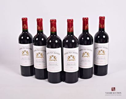 6 Bouteilles	Château GRAND PUY DUCASSE	Pauillac...