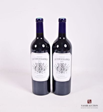 2 Bottles Château LA CONSEILLANTE Pomerol...
