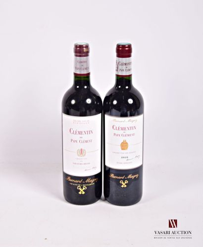 2 Bouteilles	CLÉMENTIN de PAPE CLÉMENT	Pessac...